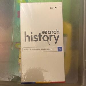 Search History Card Game